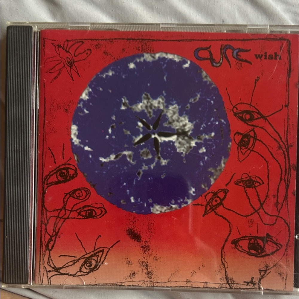 Wish Album Art - Red and Blue